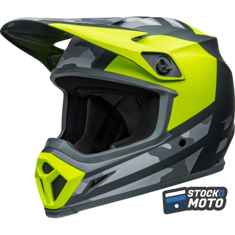 Casque BELL MX-9 Mips - Alter Ego Matte Hi-Viz/Camo taille M