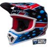 Casque BELL MX-9 Mips - McGrath Showtime 23 Gloss Black/Red