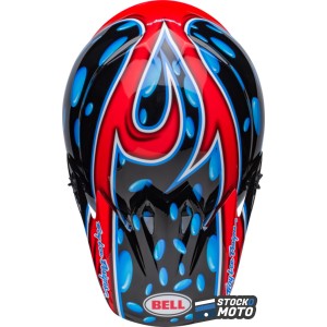 Casque BELL MX-9 Mips - McGrath Showtime 23 Gloss Black/Red