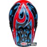 Casque BELL MX-9 Mips - McGrath Showtime 23 Gloss Black/Red