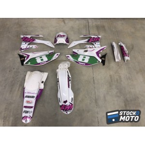 Kit plastique Blanc Tm racing 450 FI 2017