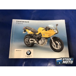 Livret de bord BMW F 800 S