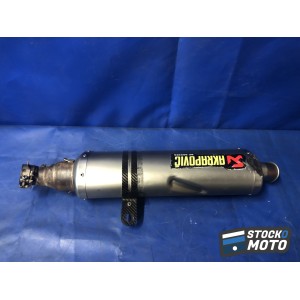 Silencieux AKRAPOVIC KAWASAKI ER-6 N de 2006 à 2008.