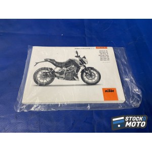 Manuel KTM 390 DUKE de 2013...