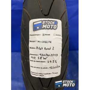 Michelin pilot Road 2 120 70 ZR 17 M C 58 W