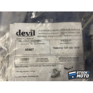 60407 YAMAHA YZF 450 2010 DEVIL RACING