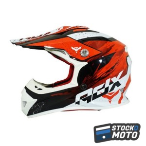 CASQUE ENFANT CROSS ADX MX2 ROUGE BRILLANT YL (53 à 54cm)