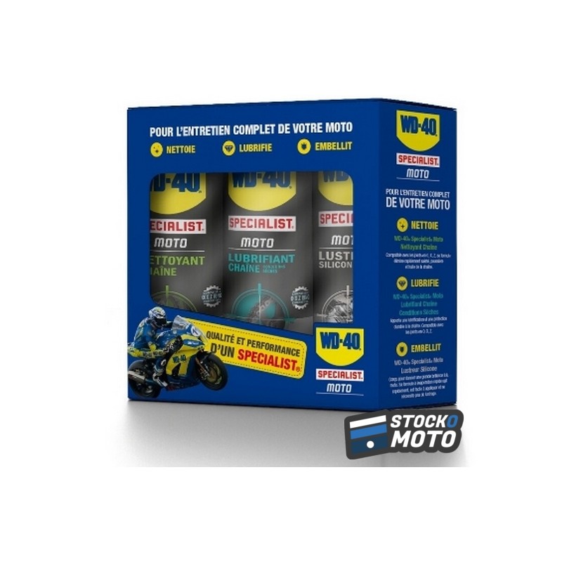 Pack entretien complet WD-40 Specialist Moto