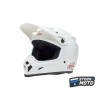 Casque BELL MX-9 Mips - Gloss Solid White (taille M)