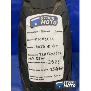 Michelin road 6 GT 120 70 ZR 17 MC 58 W 3923 5mm 